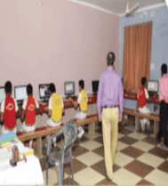 Computer Lab in happy valley school, bhagalpur