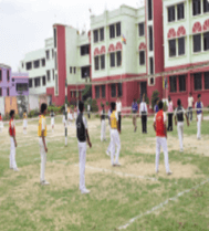 Playground in happy valley school, bhagalpur